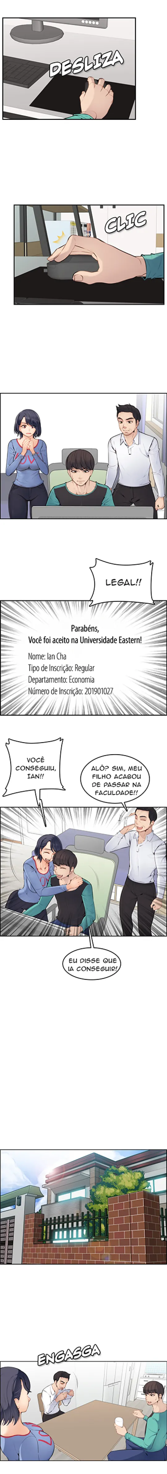 Minha Mãe Na Faculdade - Episode 1 - read scene 1