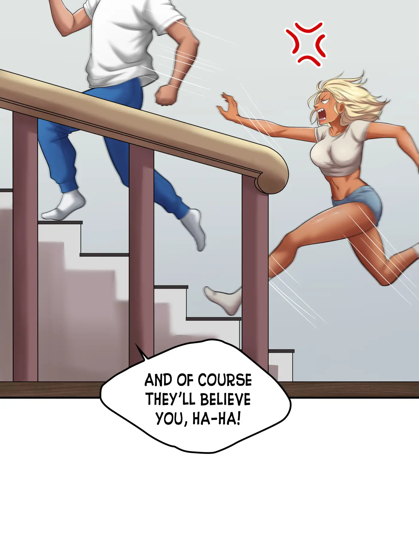 Prank Goes Wrong - Episode 1 - read scene 51