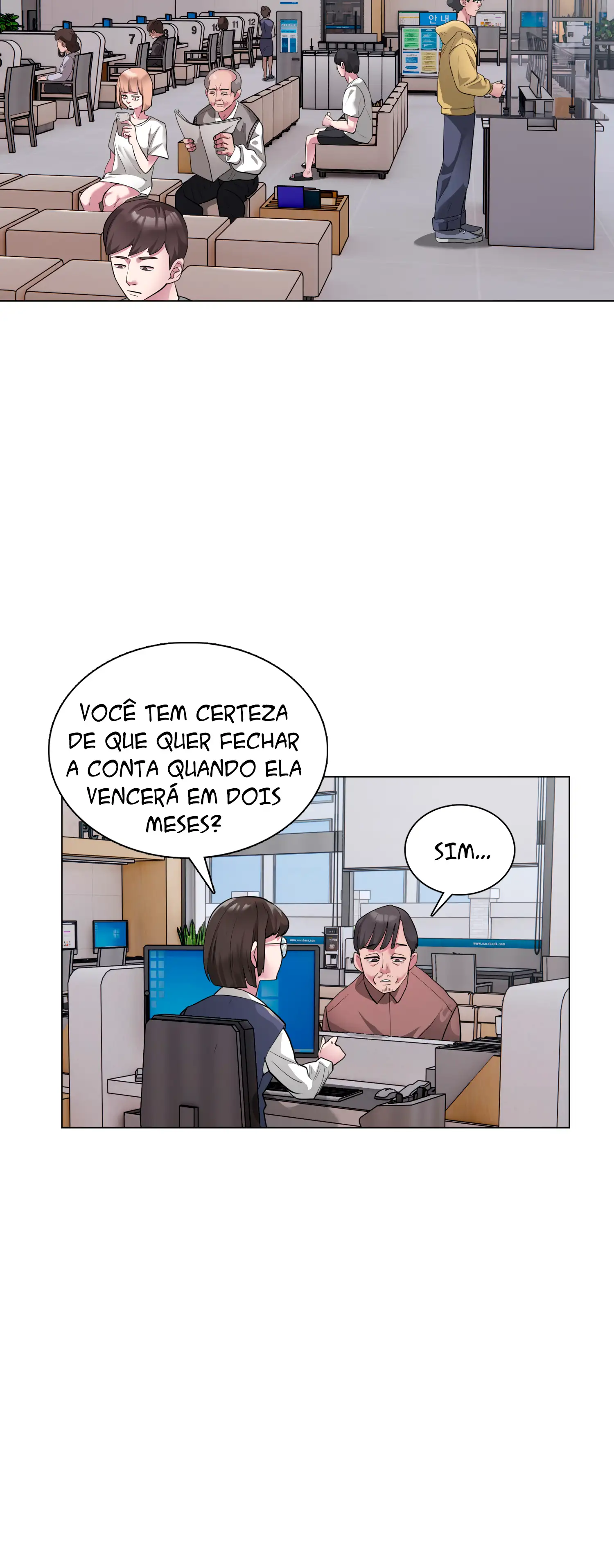 O Funcionário Do Banco - Episode 1 - read scene 3