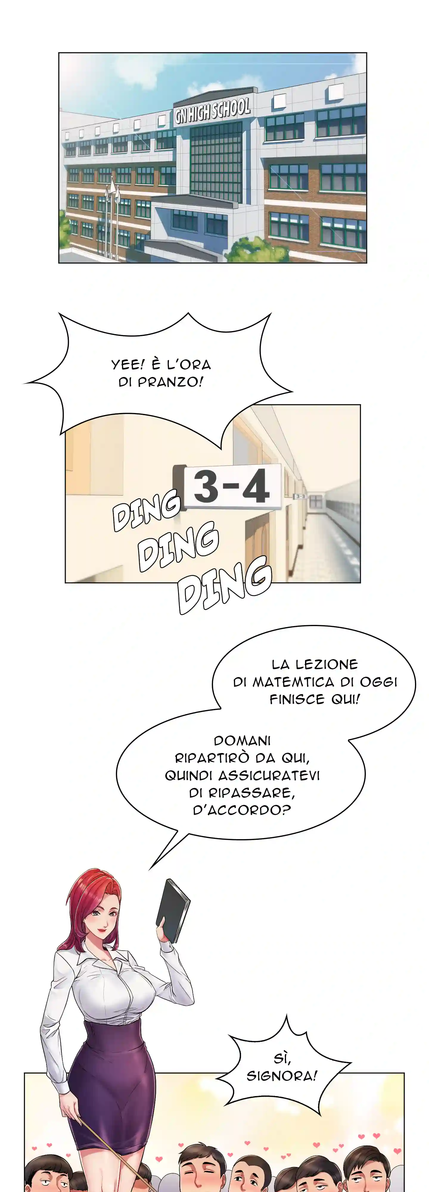 La Vita Notturna dell'Insegnante - Episode 1 - read scene 8