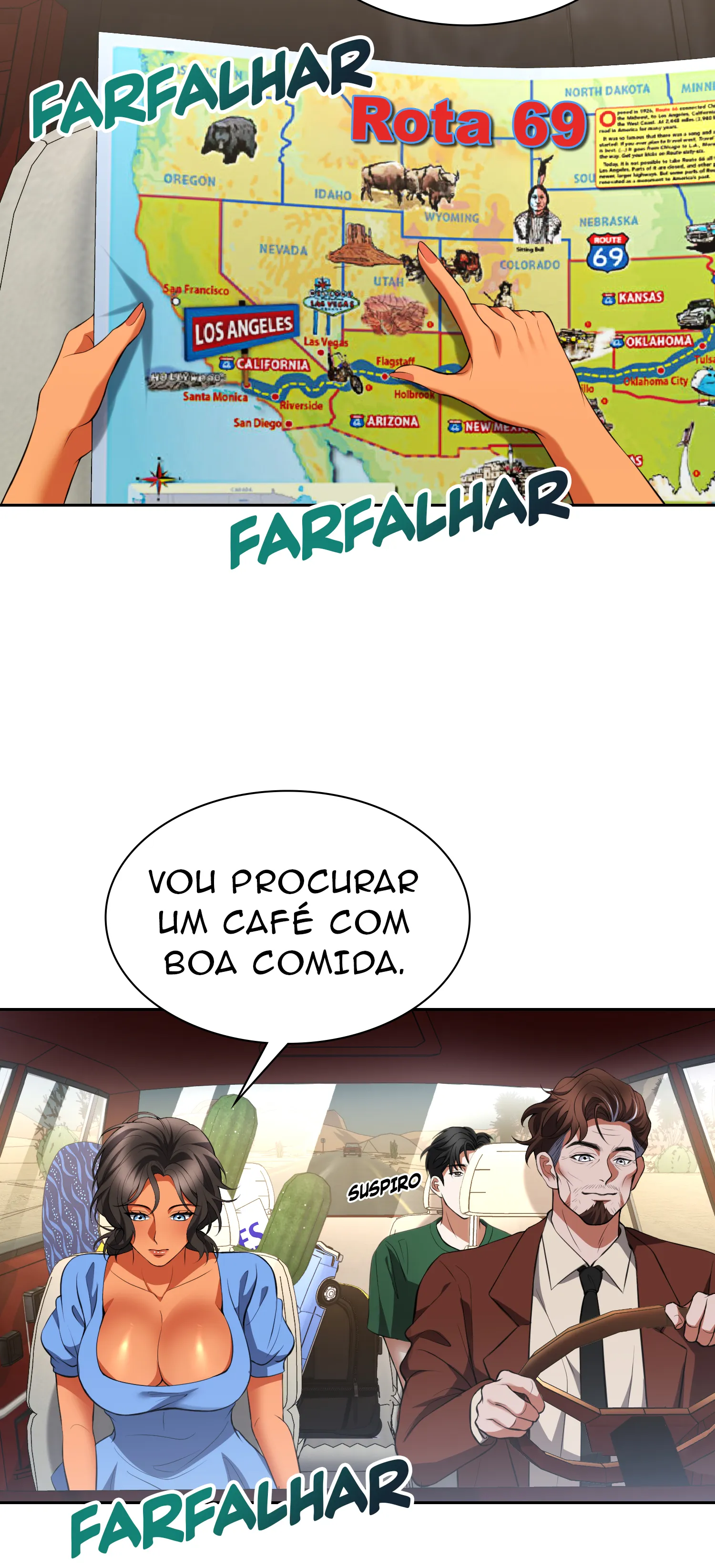 Viagem no Banco de Trás com a Madrasta - Episode 1 - read scene 9
