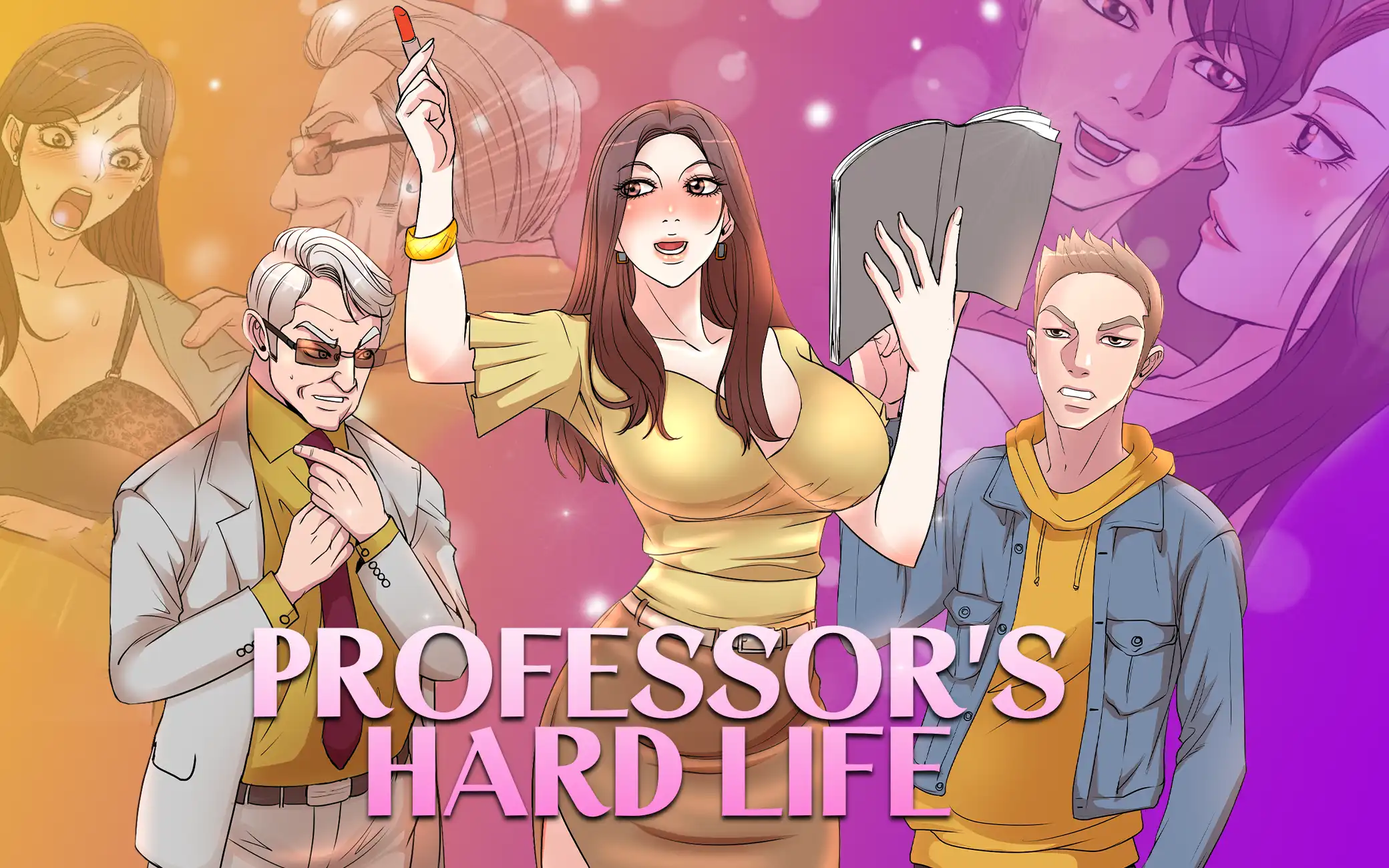 Professor's Hard Life: Triumphs and Challenges | HoneyToon cover