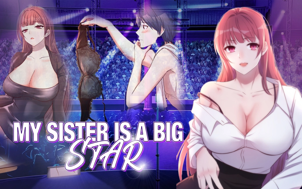 My Sister is a Big Star Comic | HoneyToon cover
