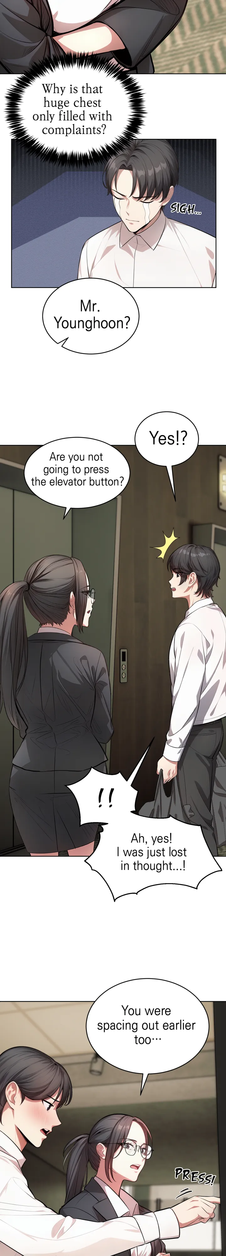 Trapped In An Elevator - Episode 1 - read scene 21