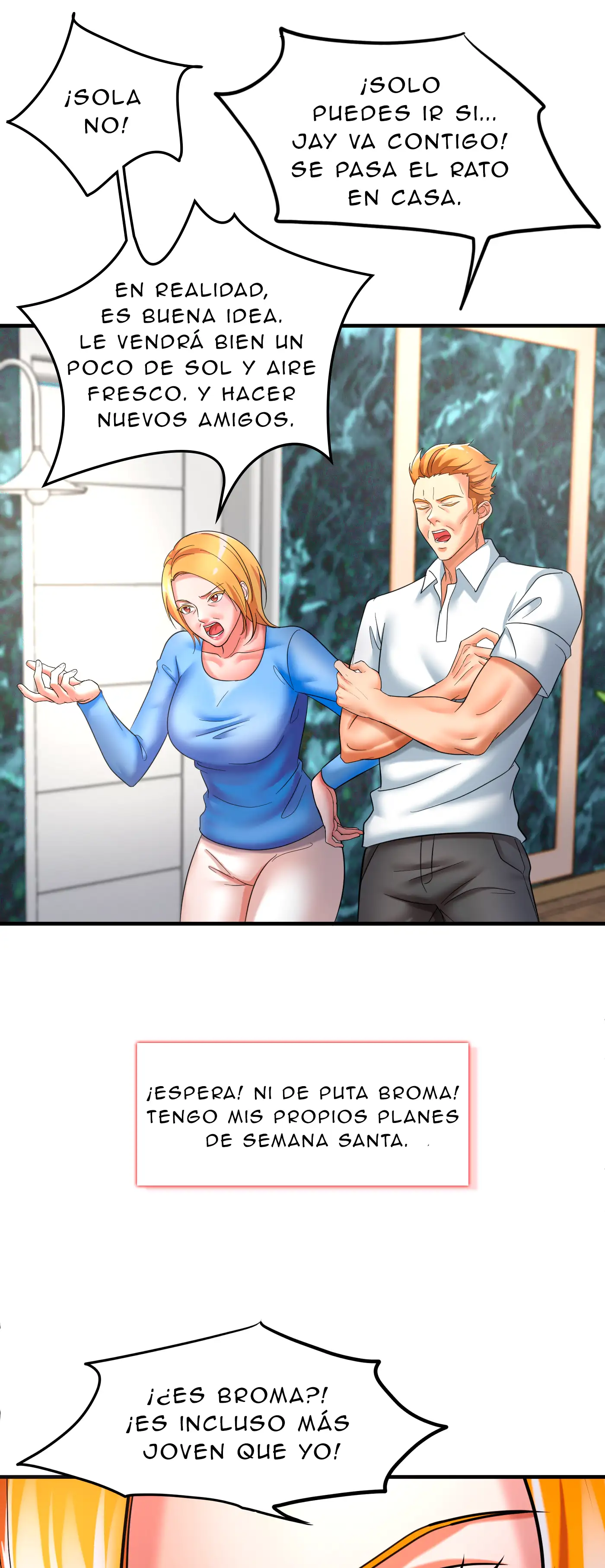Vacaciones De Primavera Con Hermanastra - Episode 1 - read scene 13