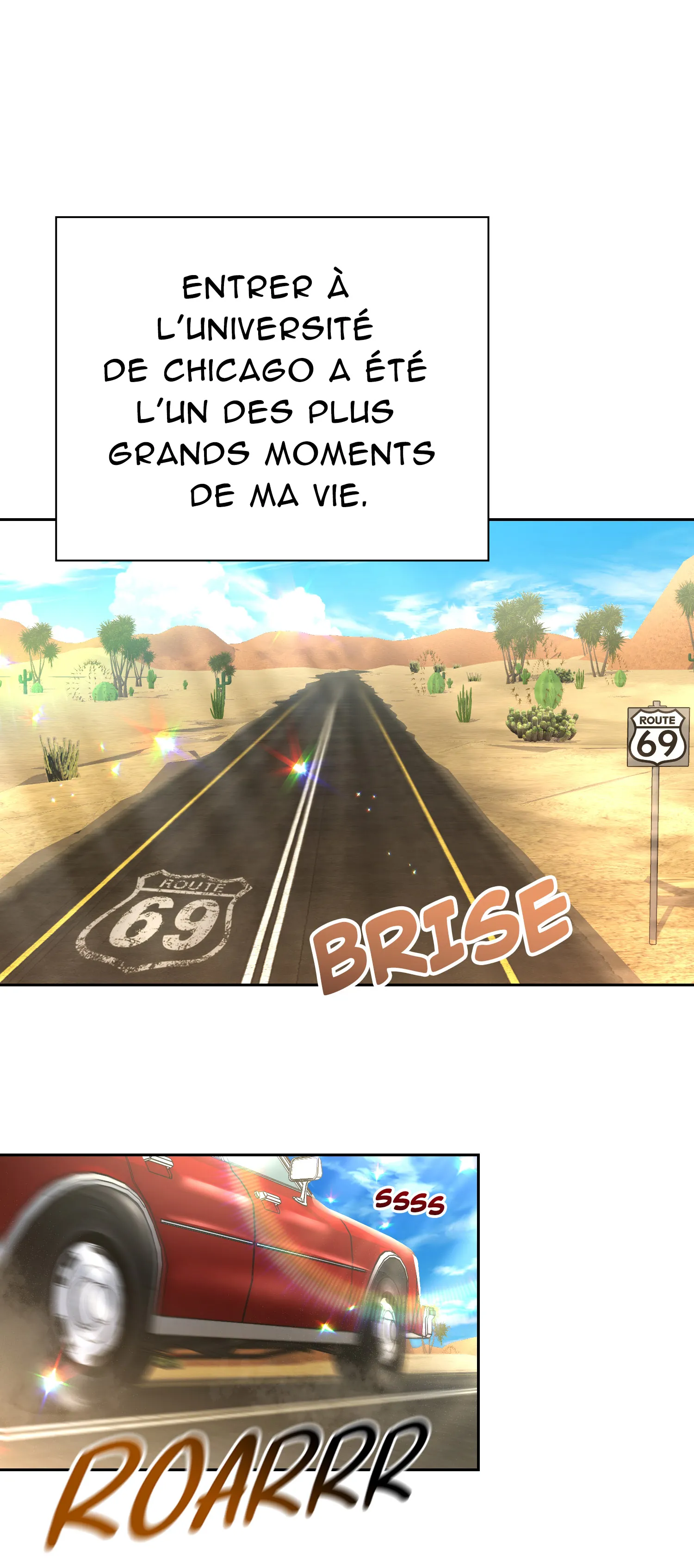 Route Du Désir Avec Ma Belle-mère à L’arrière - Episode 1 - read scene 1