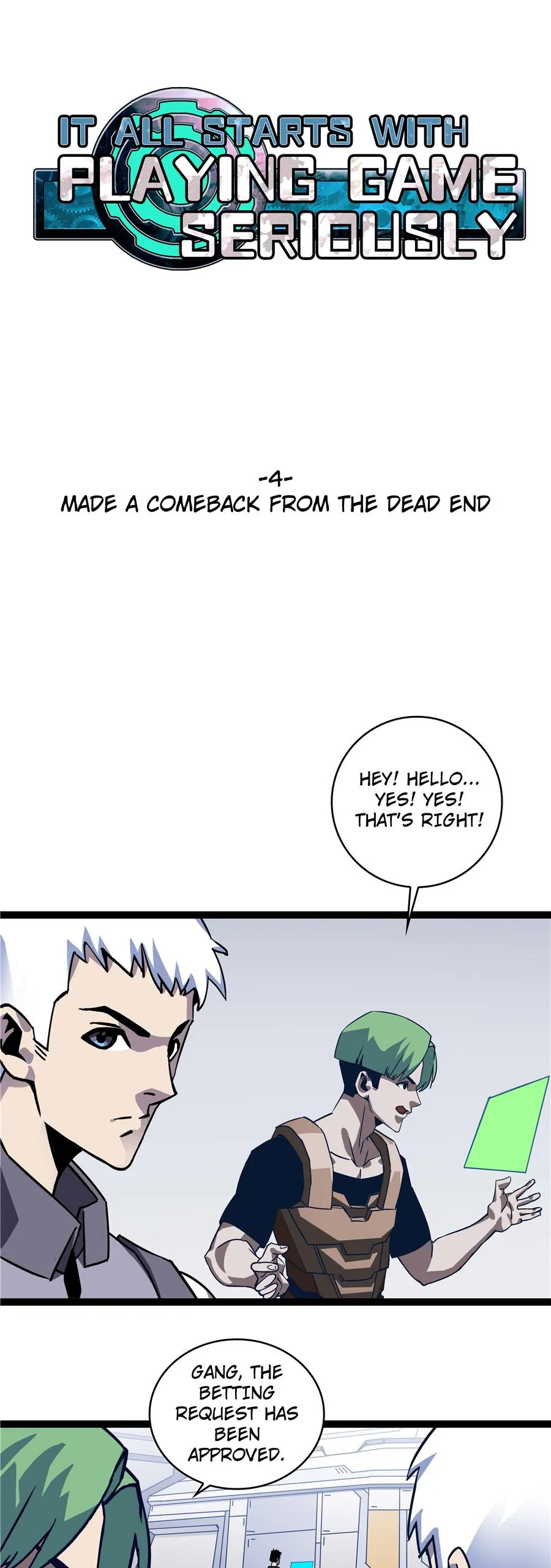Started From Playing Games Seriously - Episode 4 - read scene 1