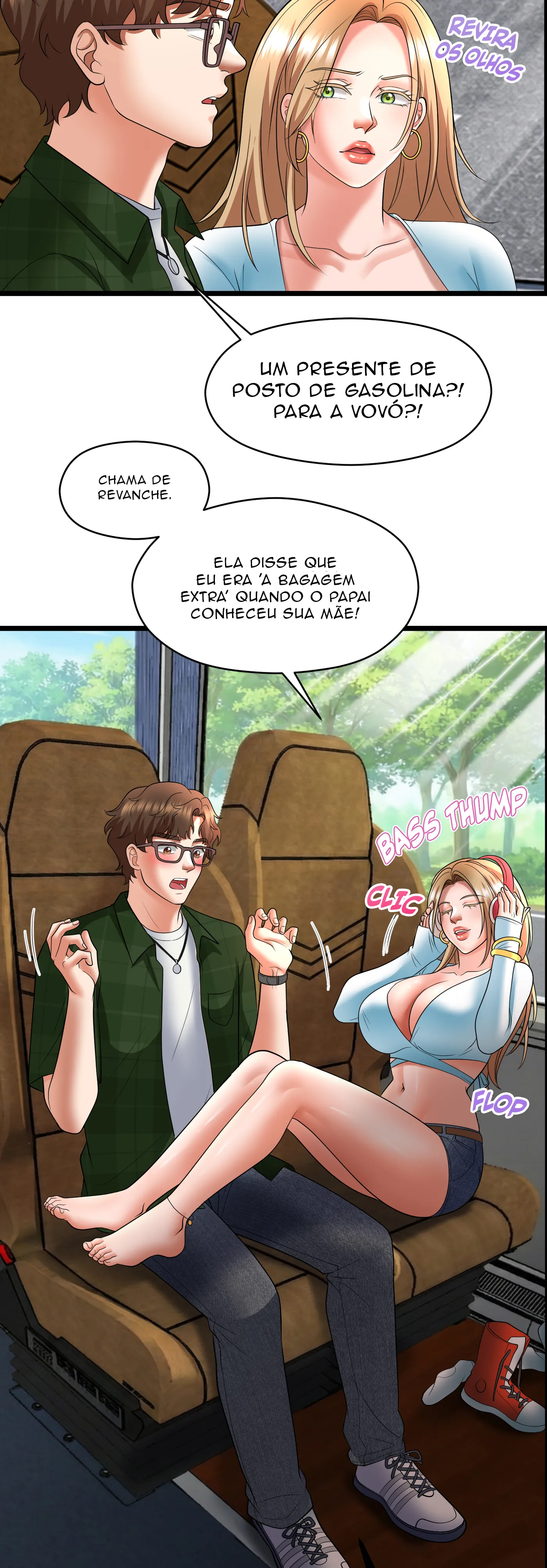 Na Estrada com Minha Meia-Irmã - Episode 1 - read scene 25