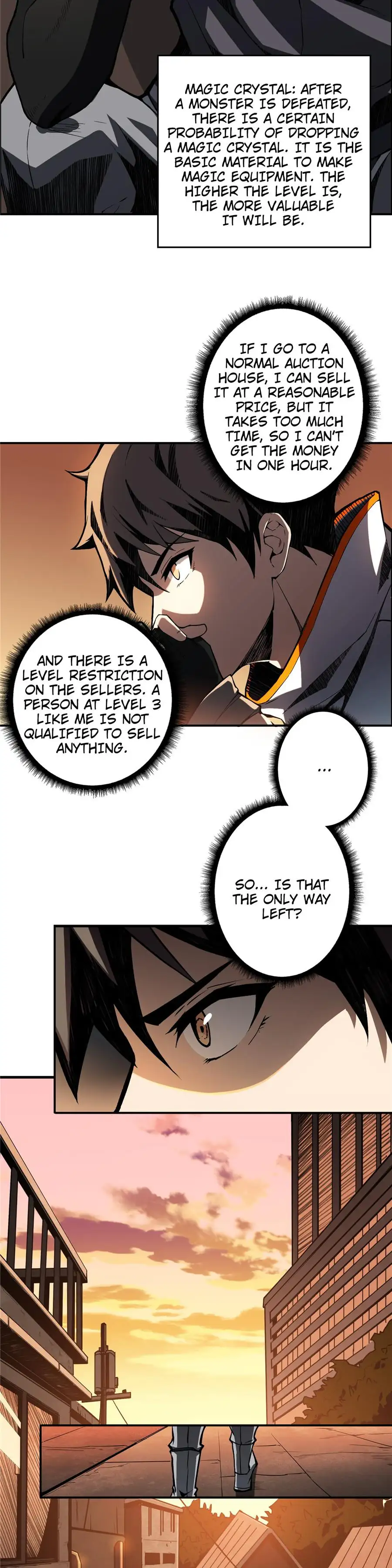 You will have a King account at the beginning - Episode 5 - read scene 5