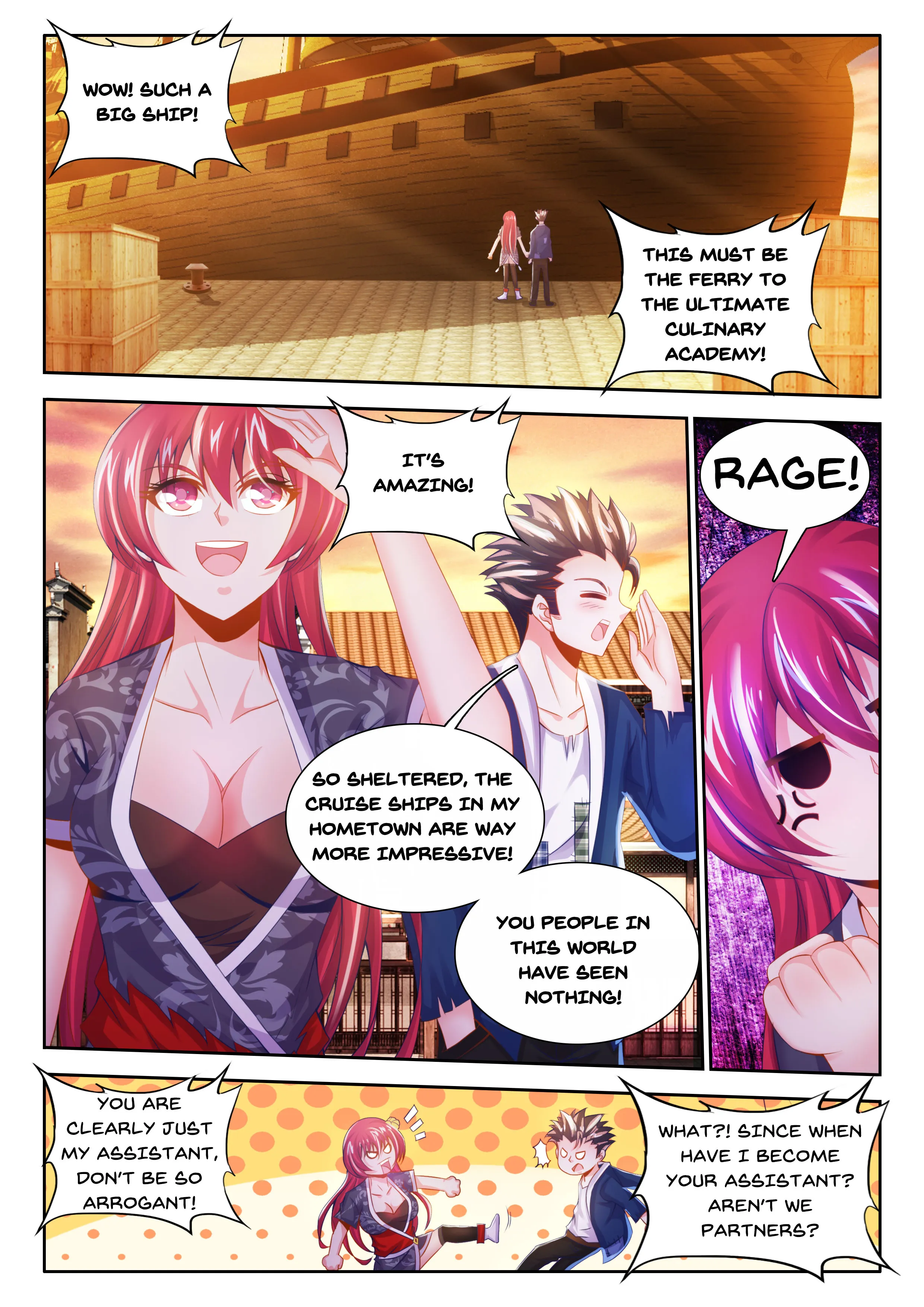 Food'n'Love Continent - Episode 4 - read scene 1