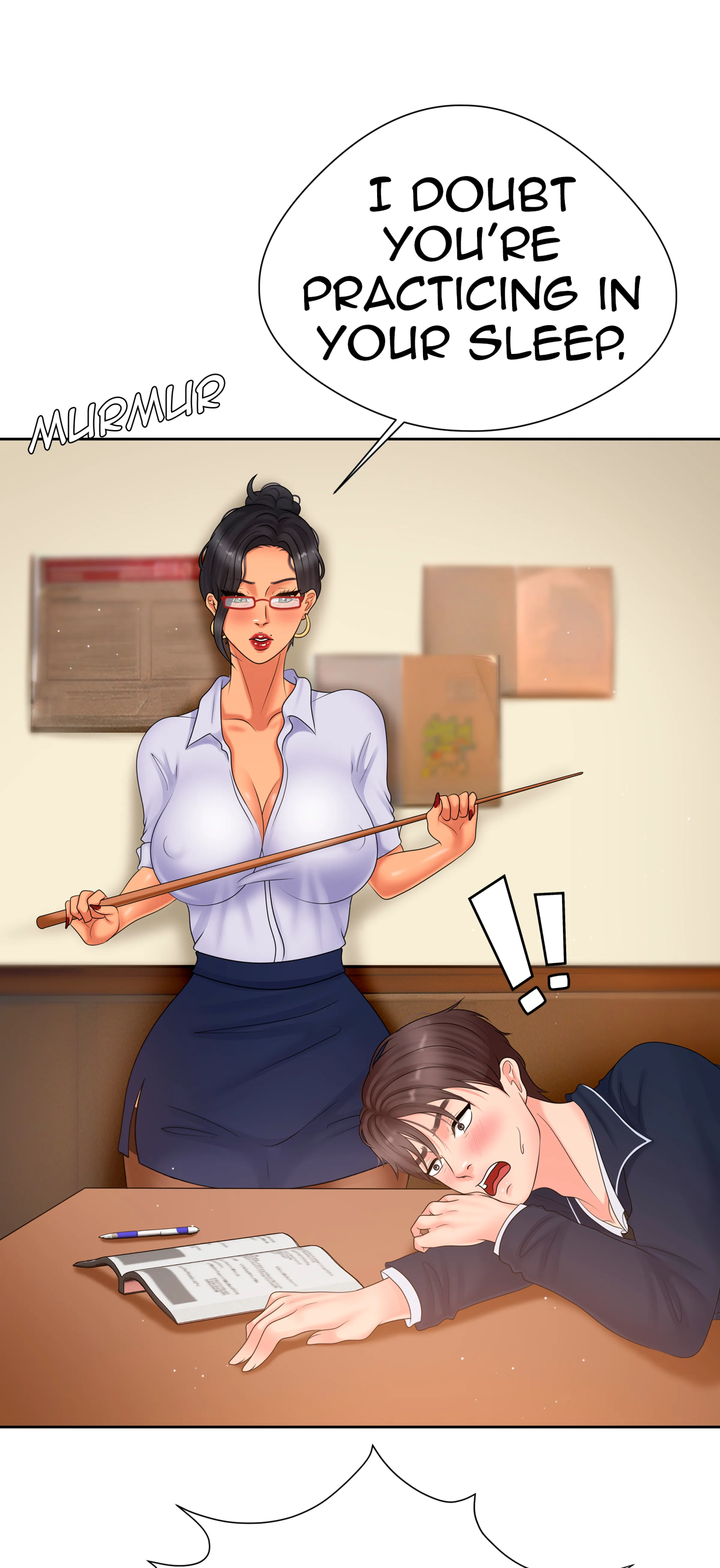 She Teaches Me a Lot - Episode 1 - read scene 31