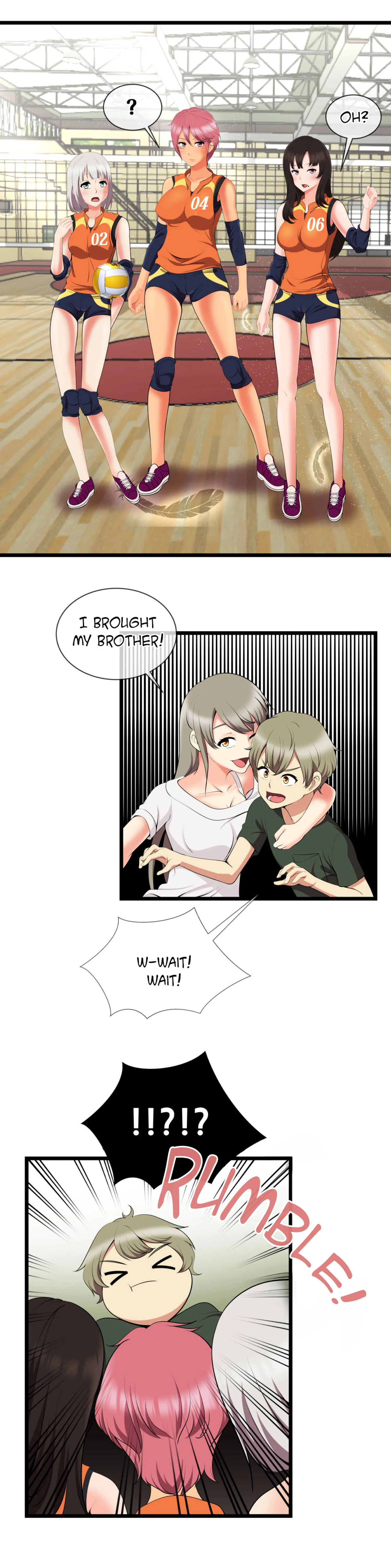 Volleyball With Secrets - Episode 1 - read scene 22