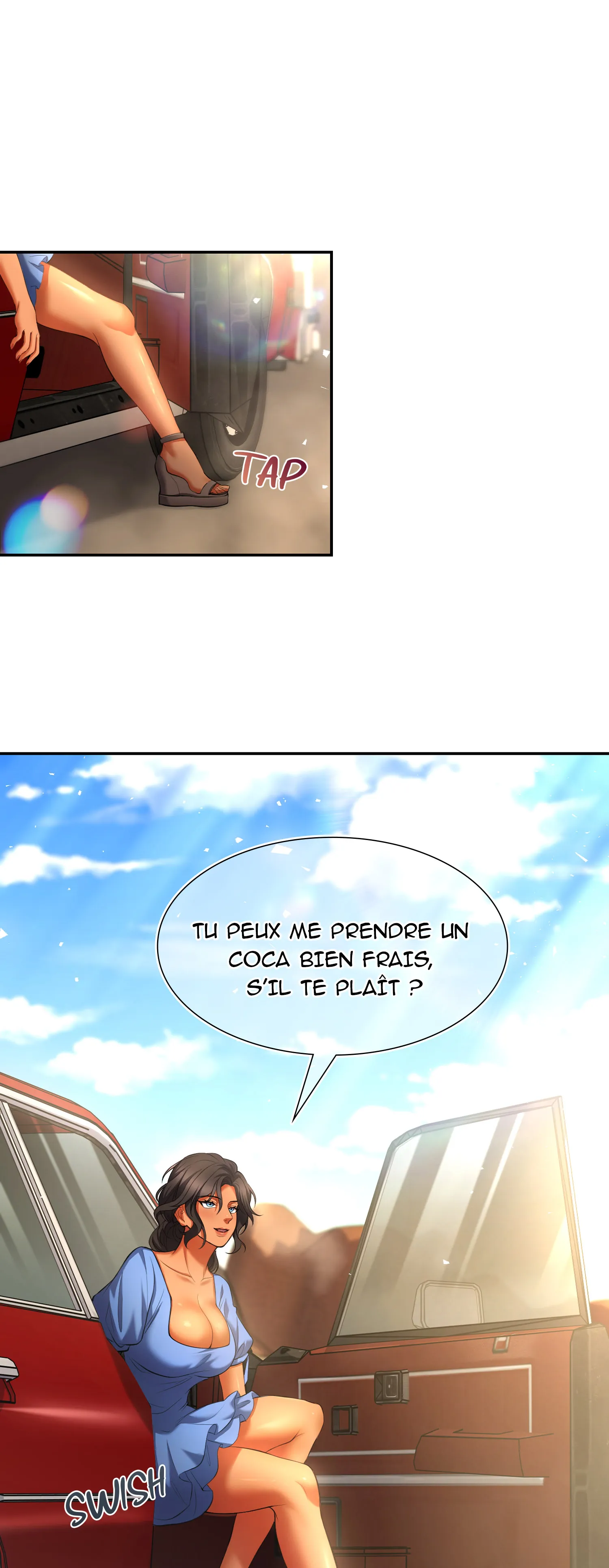 Route Du Désir Avec Ma Belle-mère à L’arrière - Episode 1 - read scene 16