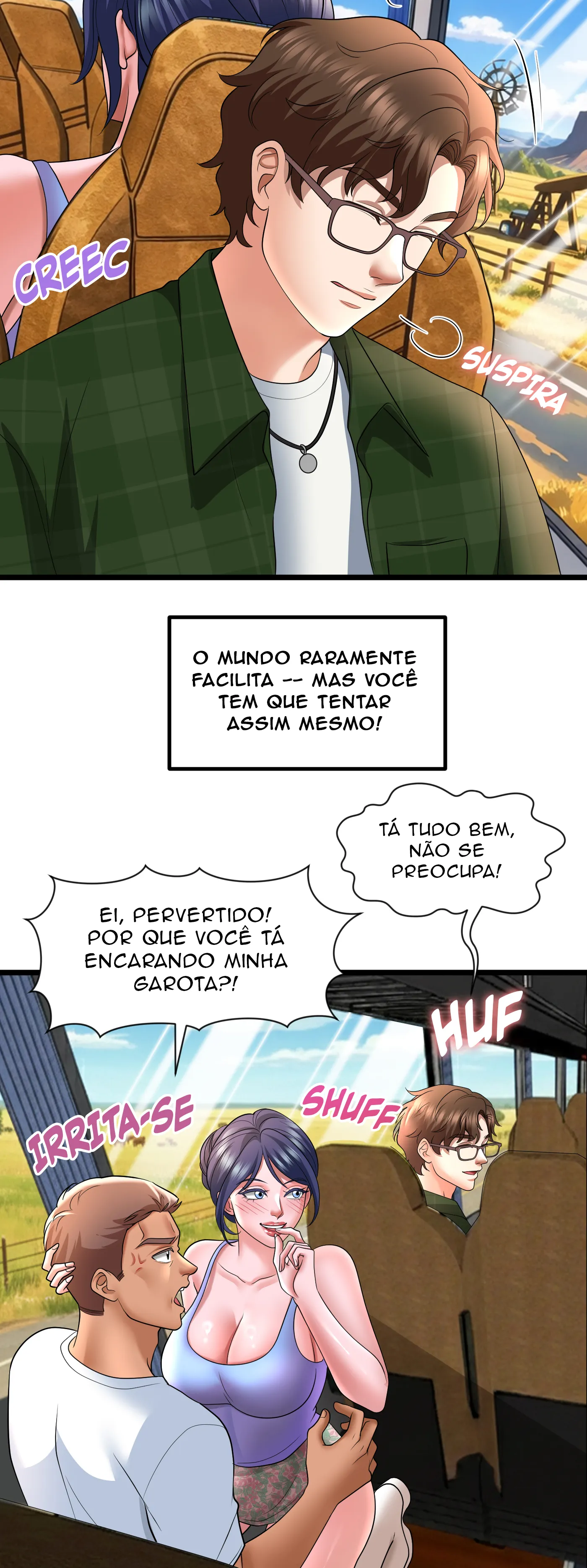 Na Estrada com Minha Meia-Irmã - Episode 1 - read scene 4