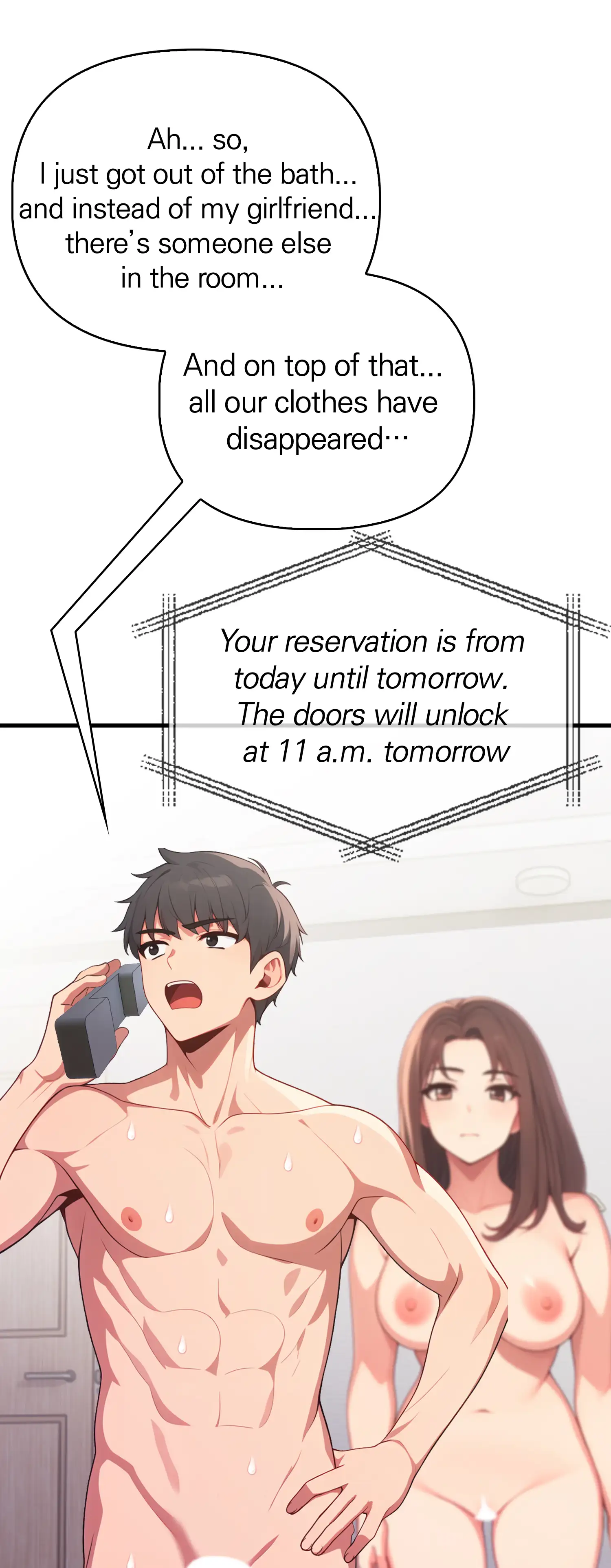 Stranger in my bathroom - Episode 1 - read scene 48