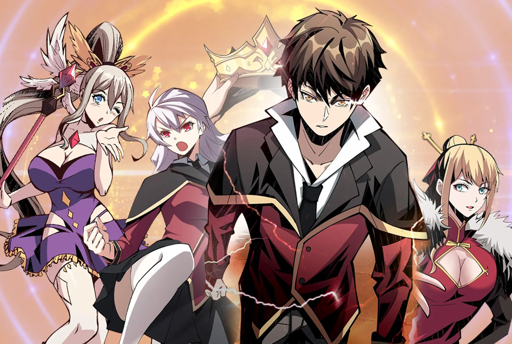 You will have a King account at the beginning cover