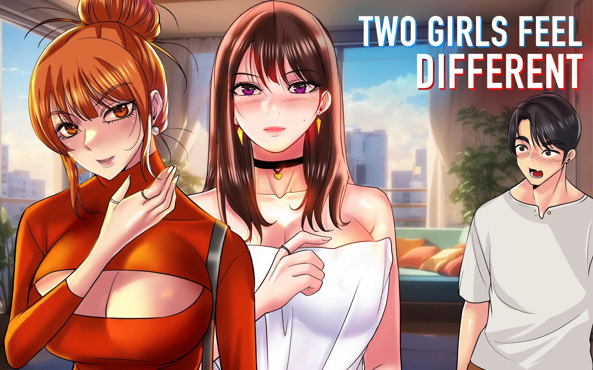 Two Girls Feel Different - Taboo Affair HoneyToon cover