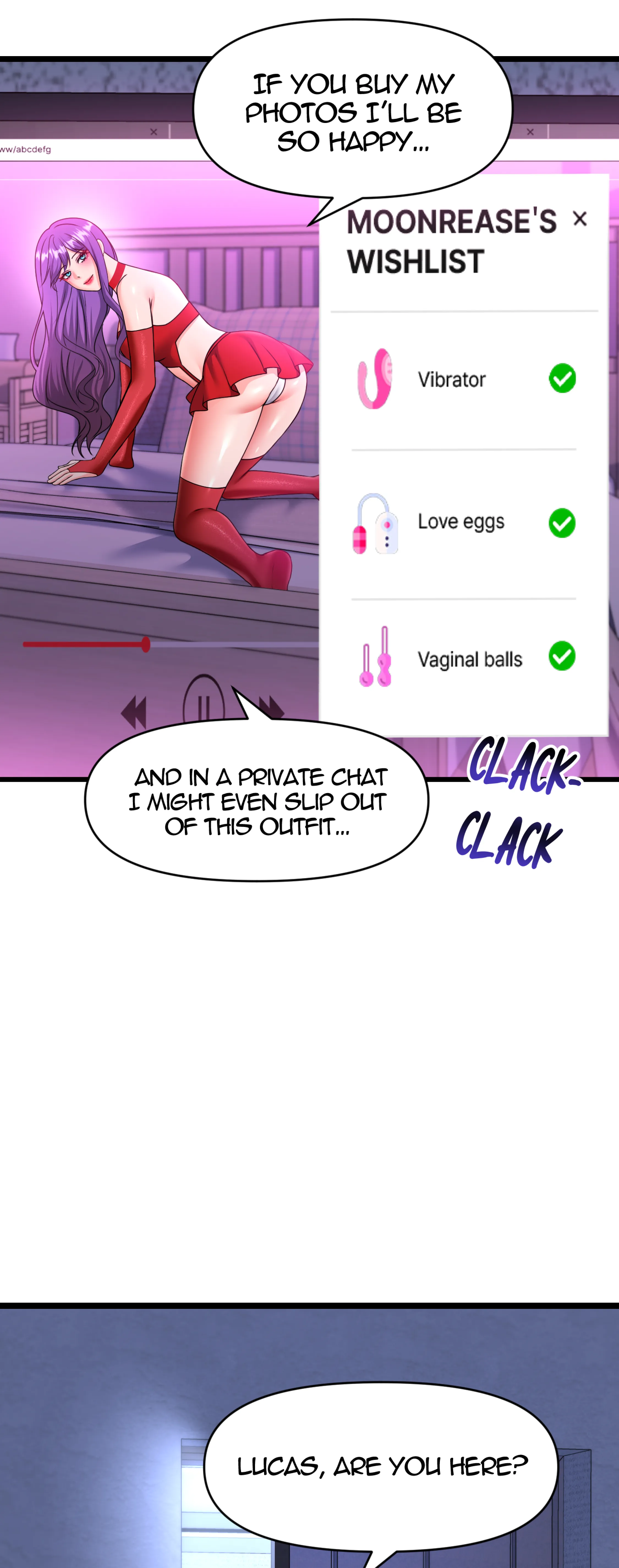 My Lust Christmas - Episode 1 - read scene 11